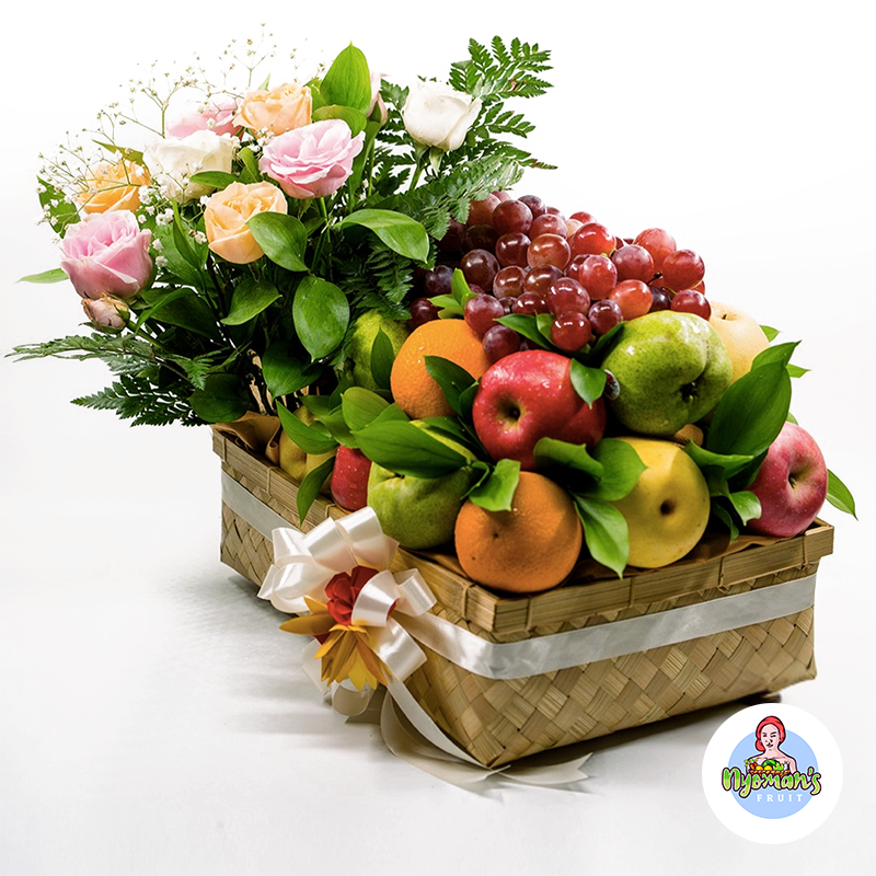 Parcel Buah Denpasar premium fruit basket